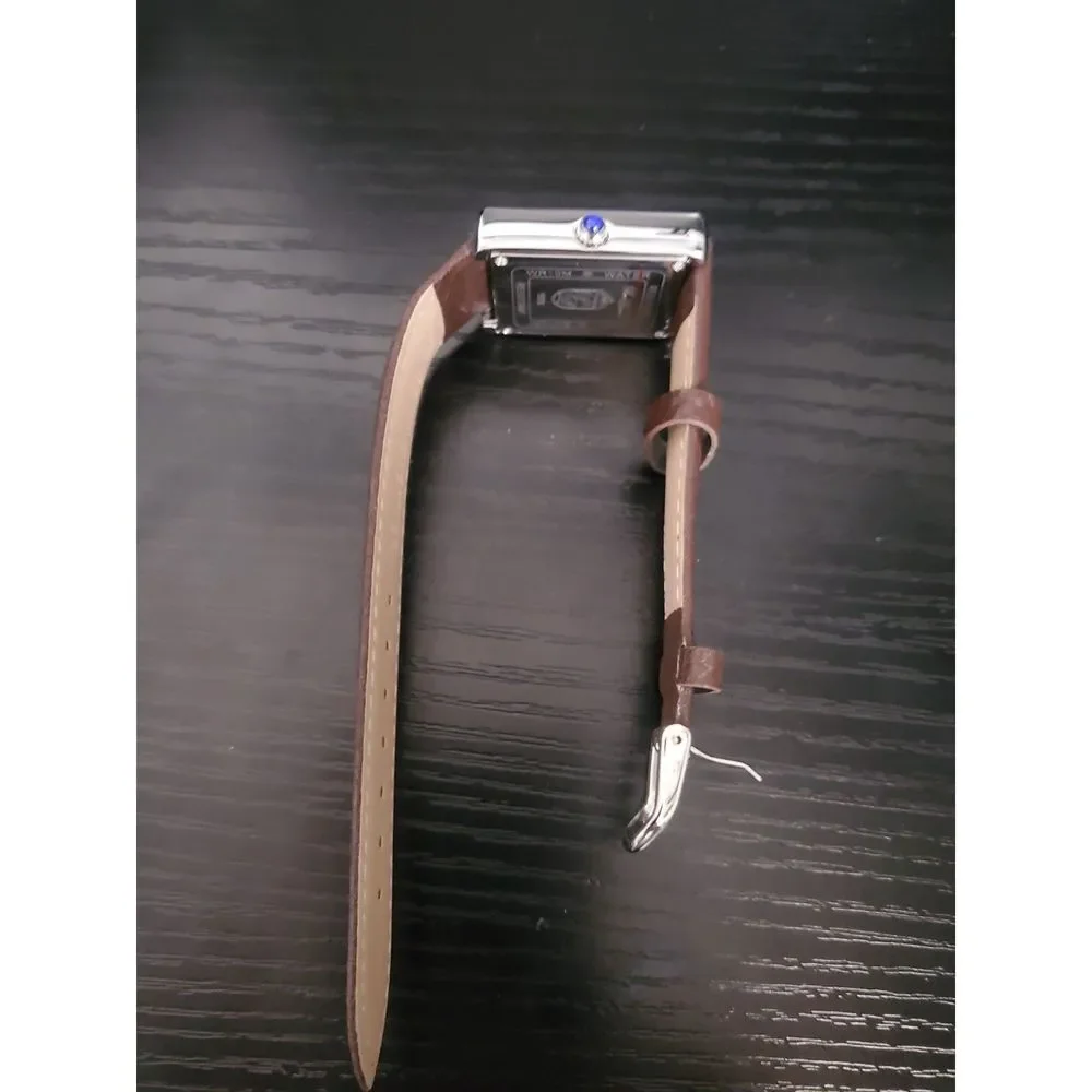NEW Pierre Lucerne 1888 Must Tank Style Swiss Inspired‎ Classic Men's Watch